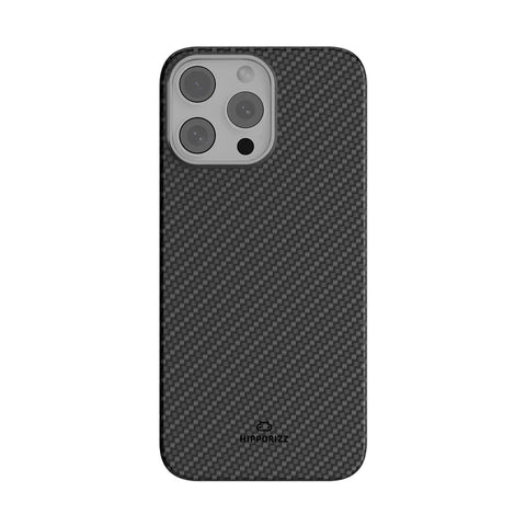 Scutum Carbon 杜邦 Kevlar 極簡輕薄 芳綸纖維防摔磁吸殼 - iPhone 16 系列