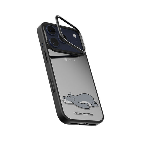 Mirra Magnetic Stand Case 鏡⾯磁吸⽀架殼 iPhone 17 Pro 系列-厭世