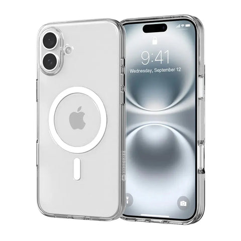 Lucid Clear Mag 超薄透磁吸透明殼 iPhone 16 系列