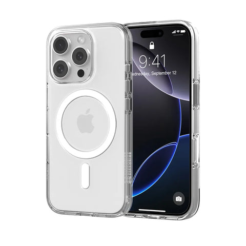 Lucid Clear Mag 超薄透磁吸透明殼 iPhone 16 系列