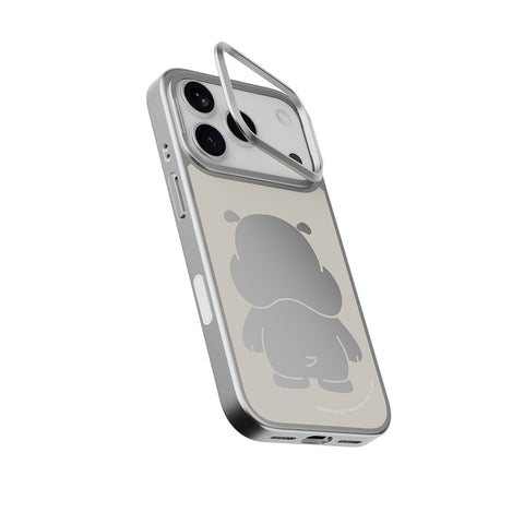 Mirra Magnetic Stand Case 鏡⾯磁吸⽀架殼 iPhone 17 Pro 系列-背影