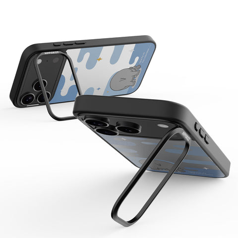 Mirra Magnetic Stand Case 鏡⾯磁吸⽀架殼 iPhone 17 Pro 系列-湖畔