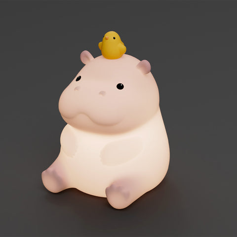 Cozy Hippo 拍拍小夜燈
