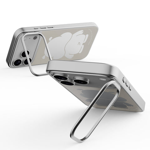 Mirra Magnetic Stand Case 鏡⾯磁吸⽀架殼 iPhone 17 Pro 系列-背影