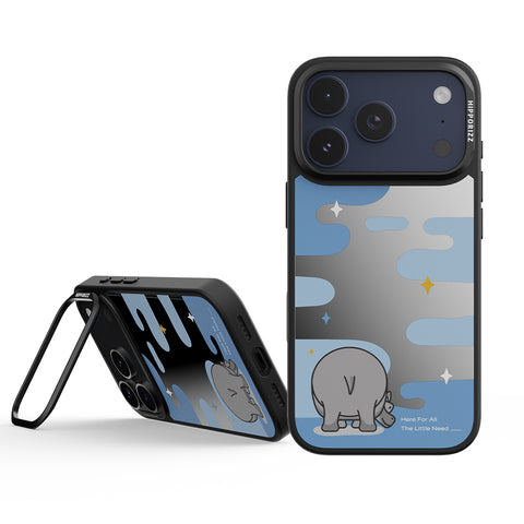 Mirra Magnetic Stand Case 鏡⾯磁吸⽀架殼 iPhone 17 Pro 系列-湖畔