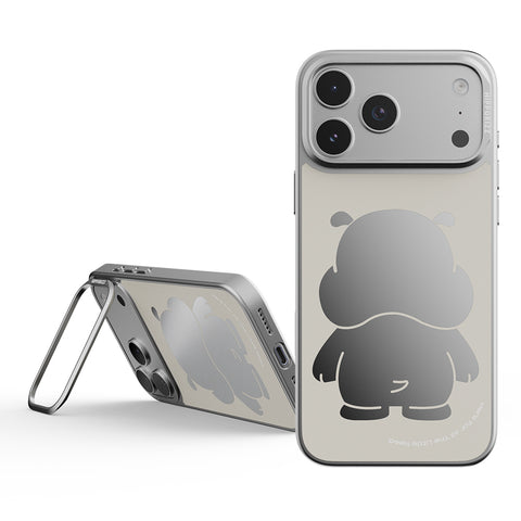 Mirra Magnetic Stand Case 鏡⾯磁吸⽀架殼 iPhone 17 Pro 系列-背影
