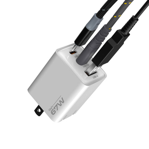 Chargo 67W 氮化鎵快速充電器 (全球電壓適用)