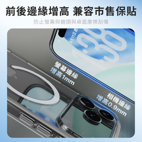 Lucid Clear Mag 超透磁吸殼 iPhone 17 系列 透明