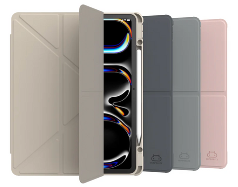 【柯基犬】開箱分享｜河馬引力 Origo 晶透皮紋筆槽保護殼