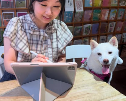 【甘美和柴犬的生活誌】開箱分享｜河馬引力 Origo 晶透皮紋筆槽保護殼