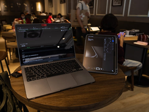 空氣人生｜哦！不只保護iPad還可以讓它站起來｜HIPPORIZZ《Origo iPad Air 晶透筆槽防摔殼》使用心得