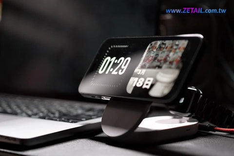 ZETAIL｜ZENO 三合一折疊 Qi2 25W 磁吸無線充電器 開箱體驗：兼顧快充和便利