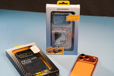 阿飛｜HIPPORIZZ 手機殼開箱 Kevlar Mag Stand Case&Mirra Magnetic Stand Case iPhone17