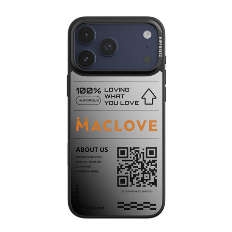 Hipporizz X Maclove Mirra 鏡面磁吸支架殼 iPhone 17 Pro系列 -Lovin