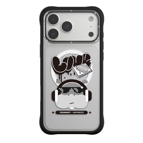 Youngkit Swapit 矽膠磁吸保護殼 iPhone 17 Pro系列-嘻哈河馬