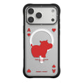 河馬引力 Youngkit Swapit 矽膠磁吸保護殼 iPhone 17 Pro系列-河馬紅心A