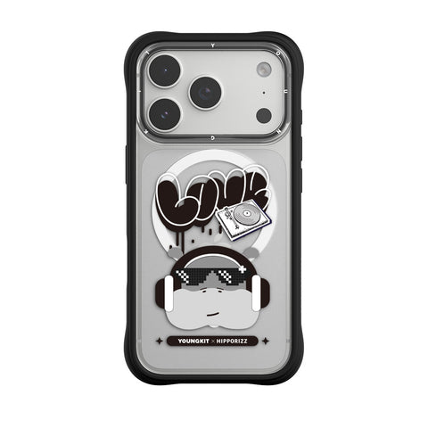 Youngkit Swapit 矽膠磁吸保護殼 iPhone 17 Pro系列-嘻哈河馬