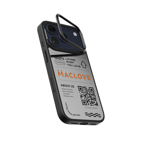 Hipporizz X Maclove Mirra 鏡面磁吸支架殼 iPhone 17 Pro系列 -Lovin