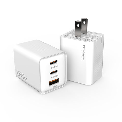 Chargo 67W 氮化鎵快速充電器 (全球電壓適用)