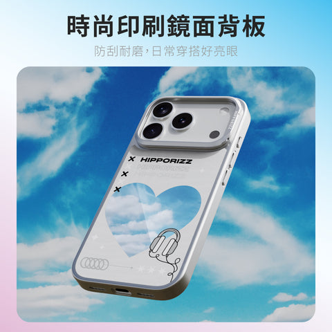 Mirra Magnetic Stand Case 鏡⾯磁吸⽀架殼 iPhone 17 Pro 系列-背影