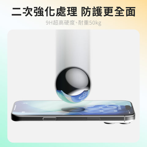 Zircon高透鋼化玻璃螢幕保護貼 - iPhone 17 系列