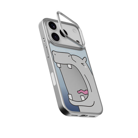 Mirra Magnetic Stand Case 鏡⾯磁吸⽀架殼 iPhone 17 Pro 系列-哈欠