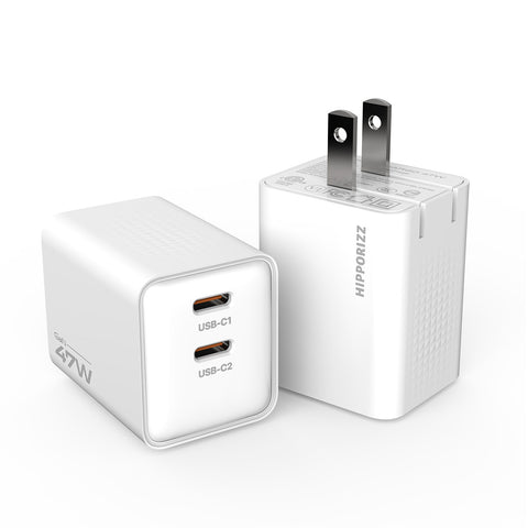 Chargo 47W 氮化鎵快充充電器 (全球電壓適用)