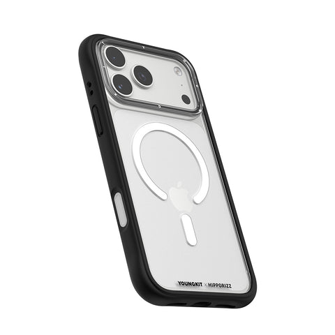 Youngkit Swapit 矽膠磁吸保護殼 iPhone 17 Pro系列-極致黑