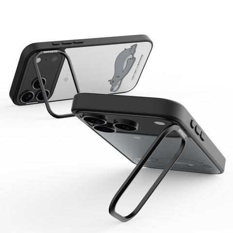 Mirra Magnetic Stand Case 鏡⾯磁吸⽀架殼 iPhone 17 Pro 系列-厭世