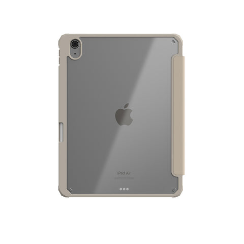 Origo晶透皮紋 筆槽保護殼 iPad Air M2/M3 11吋 / 4th-7th 10.9吋