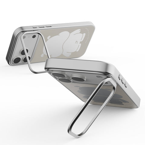 Mirra Magnetic Stand Case 鏡⾯磁吸⽀架殼 iPhone 17 Pro 系列-背影