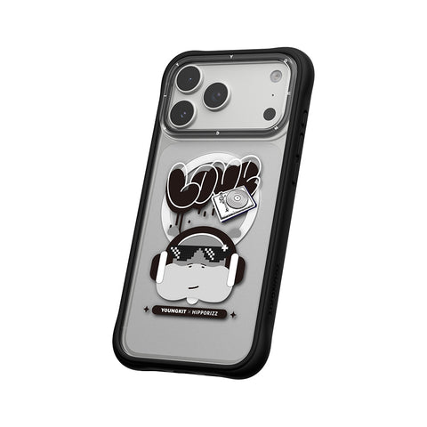 Youngkit Swapit 矽膠磁吸保護殼 iPhone 17 Pro系列-嘻哈河馬