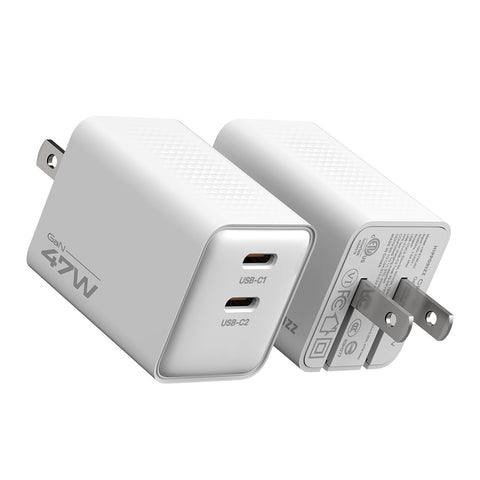 Chargo 47W 氮化鎵快充充電器 (全球電壓適用)