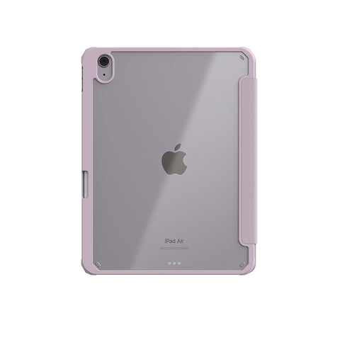 Origo晶透皮紋 筆槽保護殼 iPad Air M2/M3 11吋 / 4th-7th 10.9吋