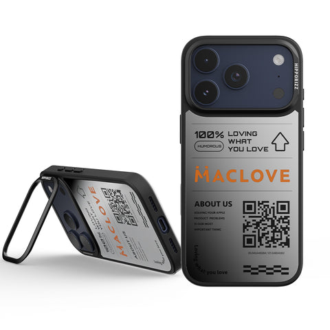 Hipporizz X Maclove Mirra 鏡面磁吸支架殼 iPhone 17 Pro系列 -Lovin