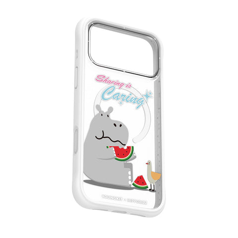 Youngkit Swapit 矽膠磁吸保護殼 iPhone 17 Pro系列-河馬吃西瓜