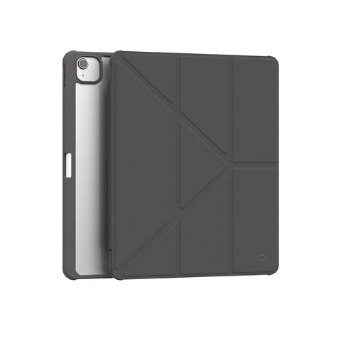 Origo 晶透筆槽防摔殼 iPad Air M2/M3 13 吋 (2024/2025)、Pro 12.9吋 (2020/2021/2022)