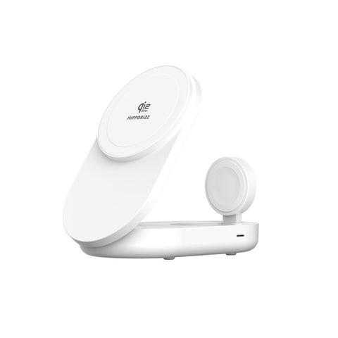 【早鳥組5折】Zeno Qi2.2-25W 三合一折疊無線充電座