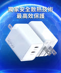 Chargo 47W 氮化鎵快充充電器 獨家安全散熱技術 最高效保護
