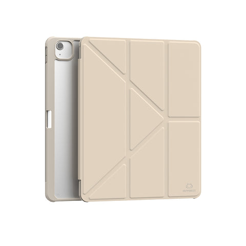 Origo 晶透筆槽防摔殼 iPad Air M2/M3 13 吋 (2024/2025)、Pro 12.9吋 (2020/2021/2022)