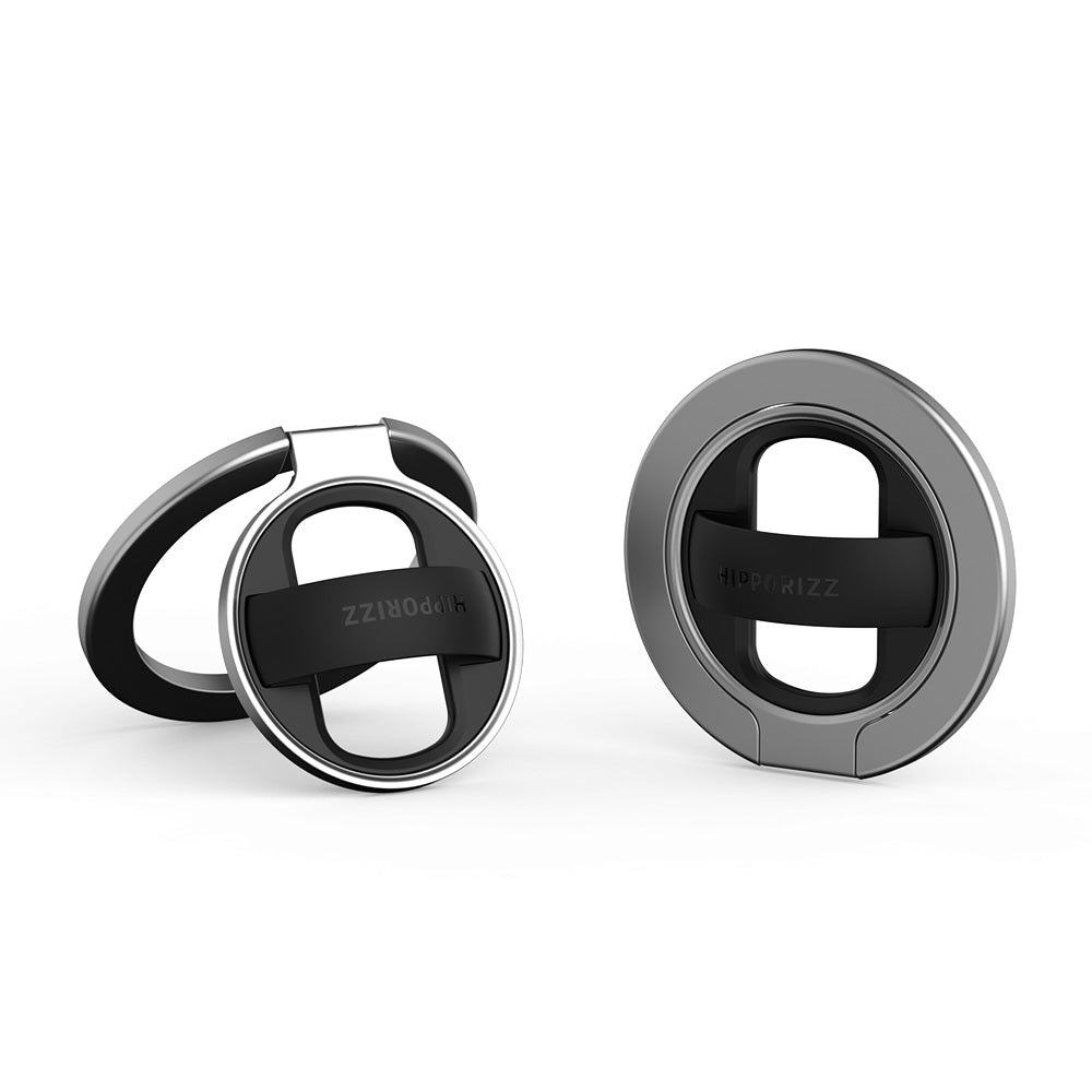 河馬引力 Anello Air Mag 磁吸指環支架 黑色銀色雙色