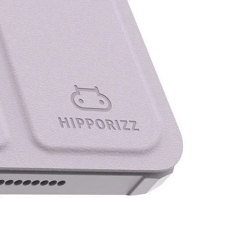 Hipporizz iPad Air 11吋/10.9吋 晶透筆槽防摔殼｜支援磁吸充電、防潑水、智能休眠 薰衣草紫