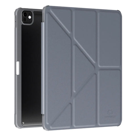 Origo晶透皮紋 筆槽保護殼 iPad Pro M4 11吋 (2024)