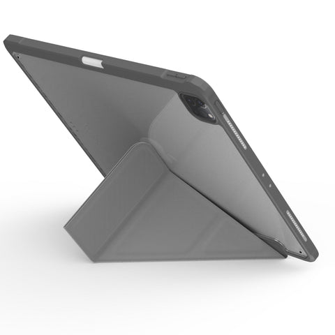 Origo晶透皮紋 筆槽保護殼 iPad Pro M4 11吋 (2024)