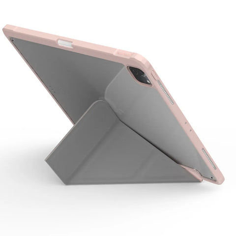 Origo晶透皮紋 筆槽保護殼 iPad Pro M4 11吋 (2024)