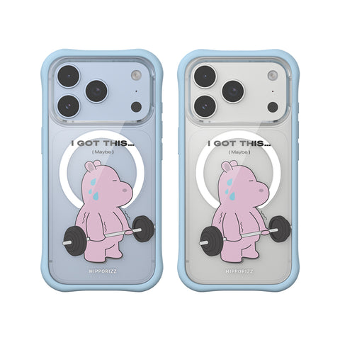 河馬引力 Swapit 矽膠磁吸軍規防摔手機殼 iPhone 18/17 Pro 系列-舉重