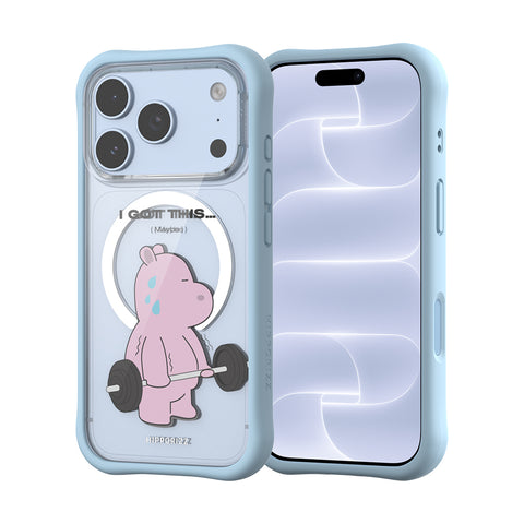 河馬引力 Swapit 矽膠磁吸軍規防摔手機殼 iPhone 18/17 Pro 系列-舉重