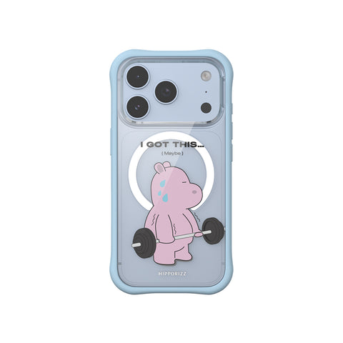 河馬引力 Swapit 矽膠磁吸軍規防摔手機殼 iPhone 18/17 Pro 系列-舉重