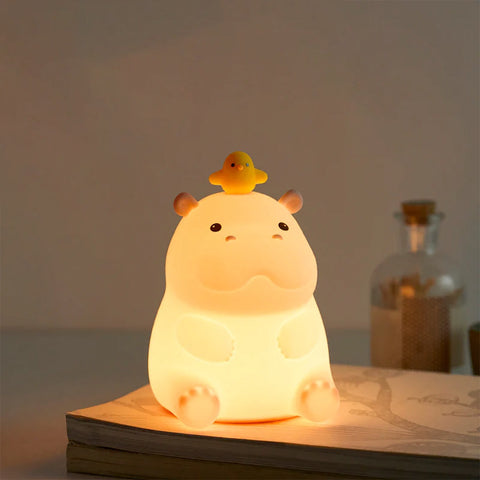 2入優惠｜Cozy Hippo 拍拍小夜燈