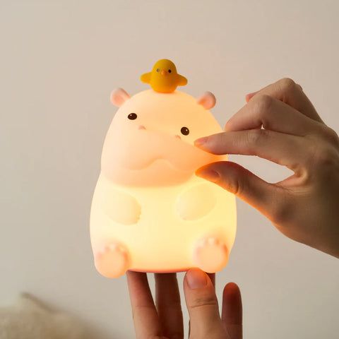 2入優惠｜Cozy Hippo 拍拍小夜燈